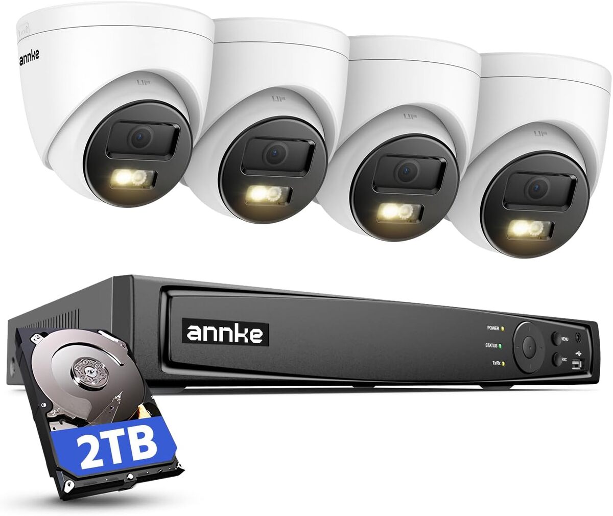 Test : caméra de surveillance Annke 12MP et système NVR 2To