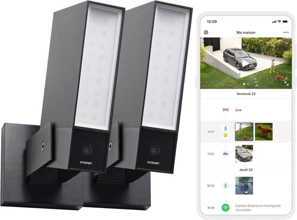 Test des caméras Netatmo : sécurité et éclairage inclus