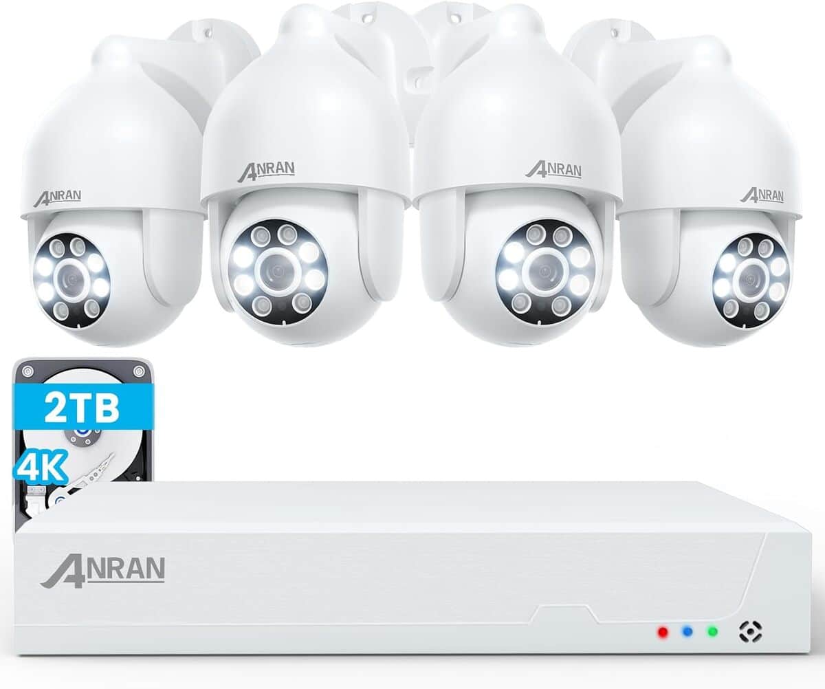 Test du kit caméra ANRAN 4K : efficacité et surveillance intelligente