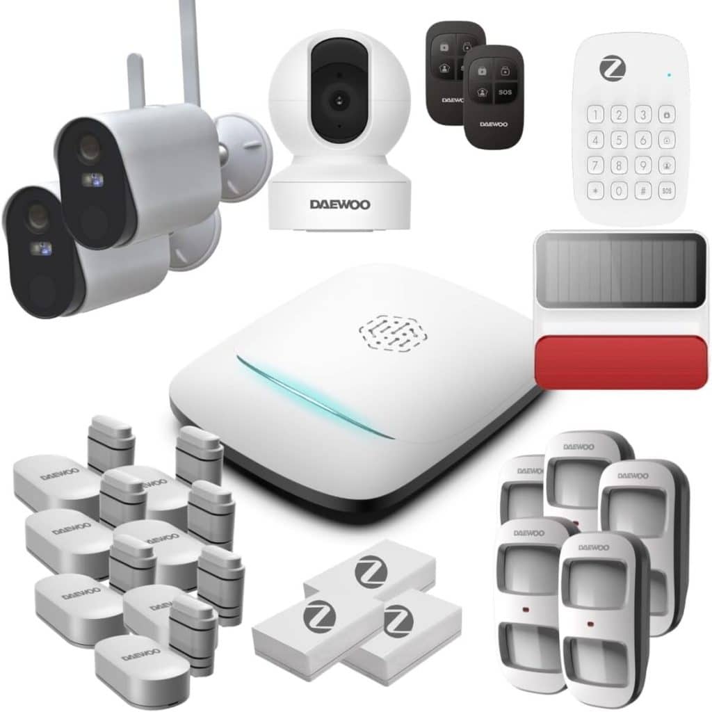 Test pack alarme PA512Z : système 4G & Zigbee avec caméras et contrôle vocal