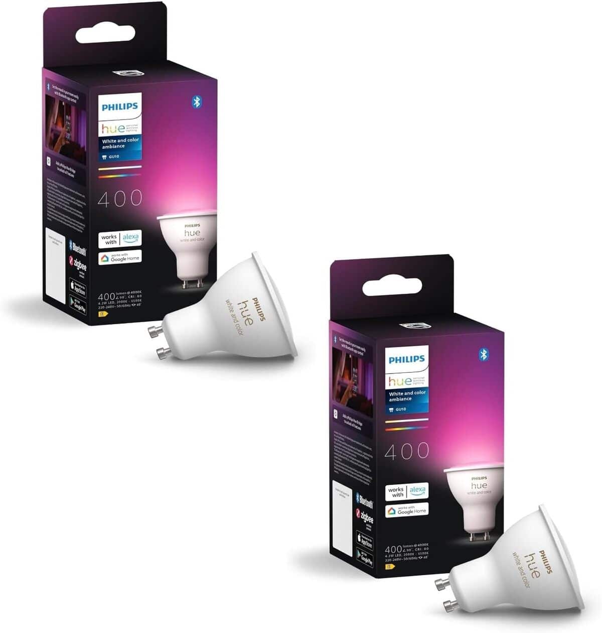 Test Philips Hue : ampoules GU10 intelligentes et colorées