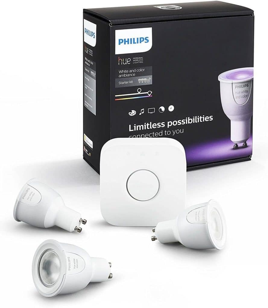 Test : philips Hue - kit de 3 ampoules LED connectée GU10