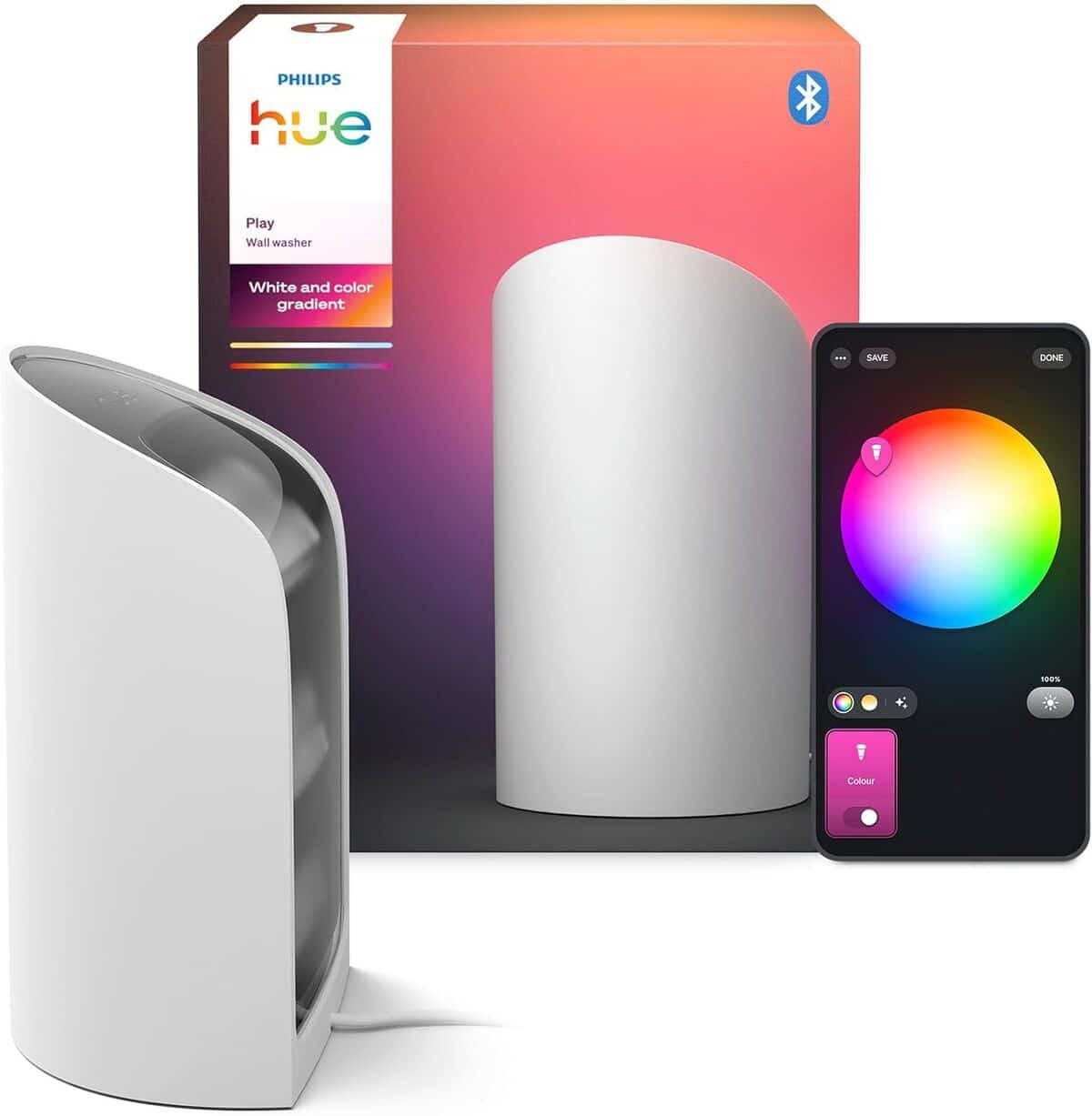 Test Philips Hue Play Wall Washer connecté : éclairage intelligent coloré