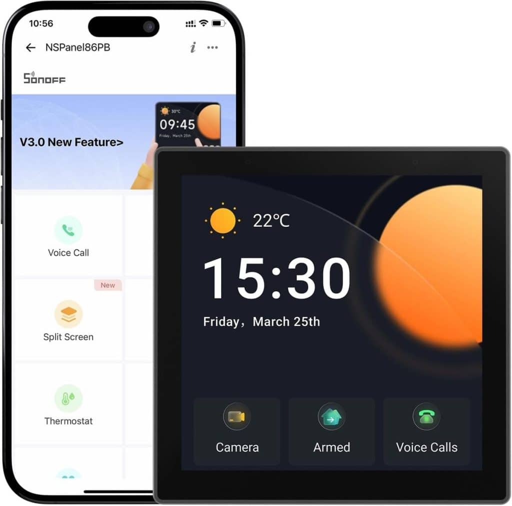 Test : solution domotique Sonoff NSPanel Pro