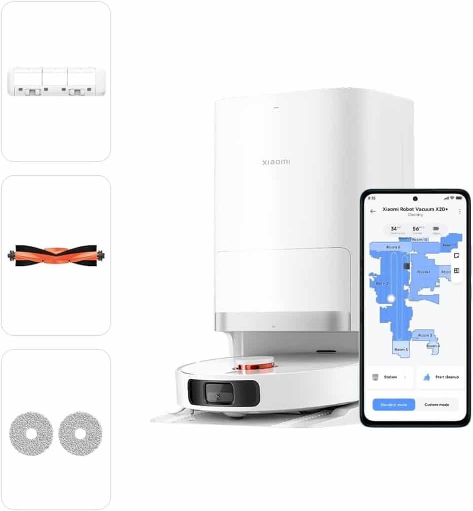 Test : xiaomi Robot Vacuum X20+ aspirateur tout-en-un performant