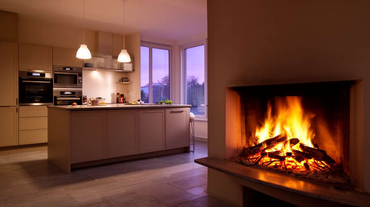 Pr&eacute;cautions pour les espaces de cuisson et chemin&eacute;e