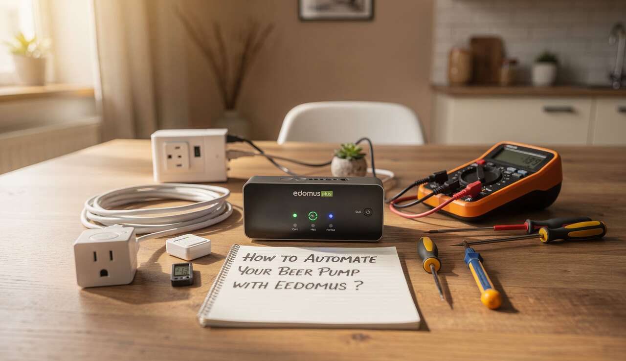 Comment domotiser votre pompe à bière avec Eedomus ?