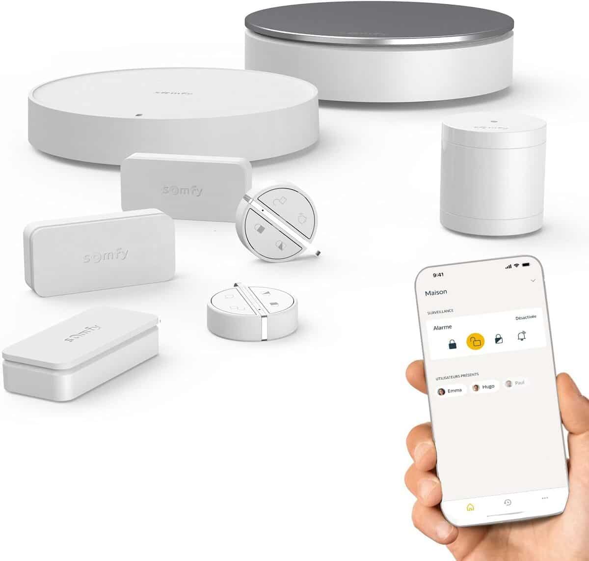 Test : alarme connectée Somfy Home Alarm Essential