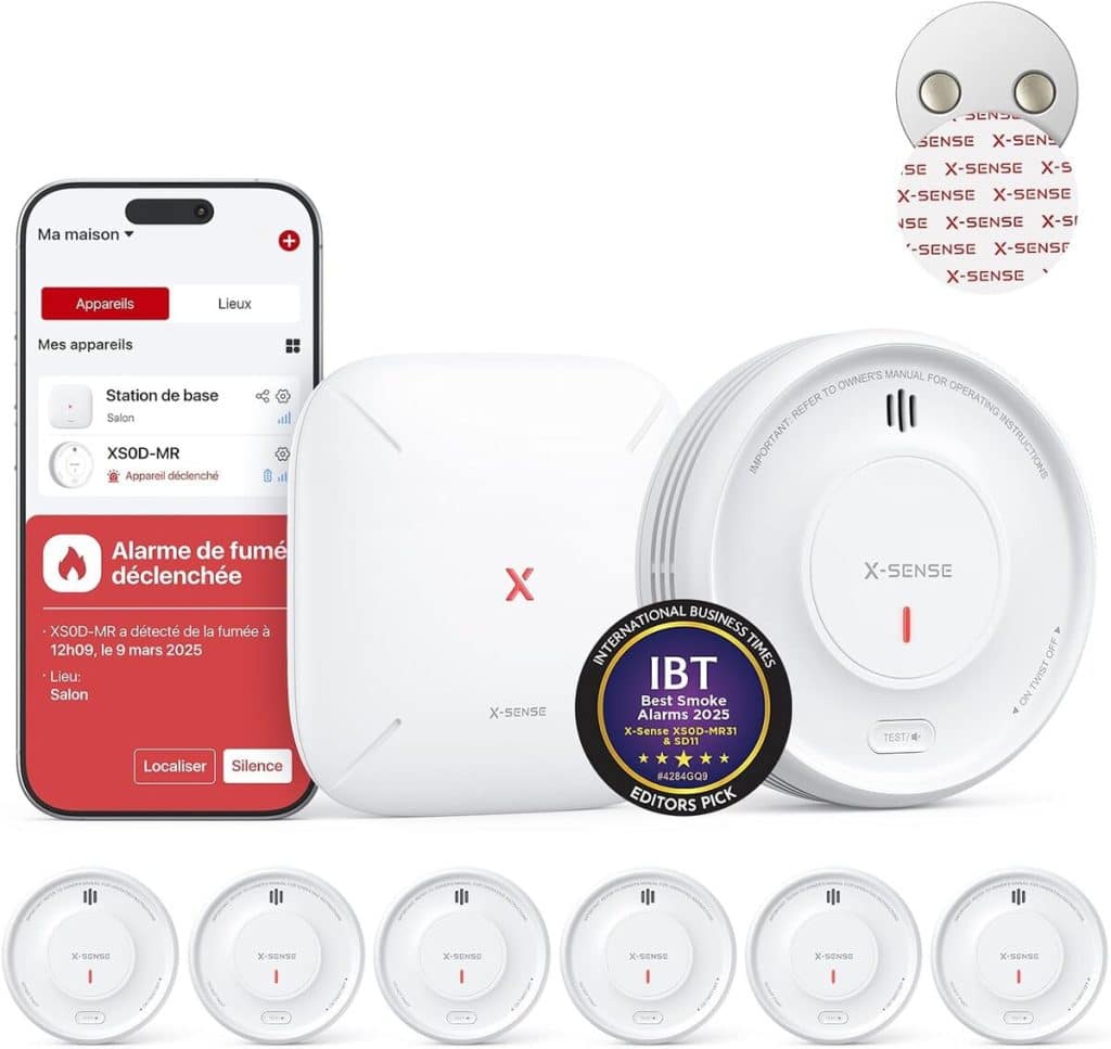 Test du détecteur de fumée connecté X-Sense SBS50 intelligent