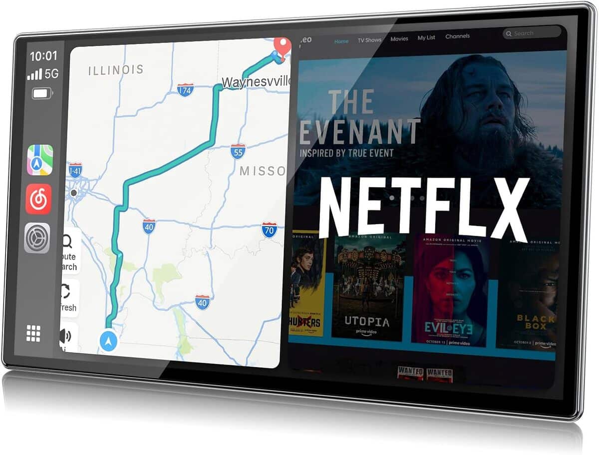 Test du LAMTTO 3 en 1 : écran tactile 9 pouces avec Android Auto et Carplay