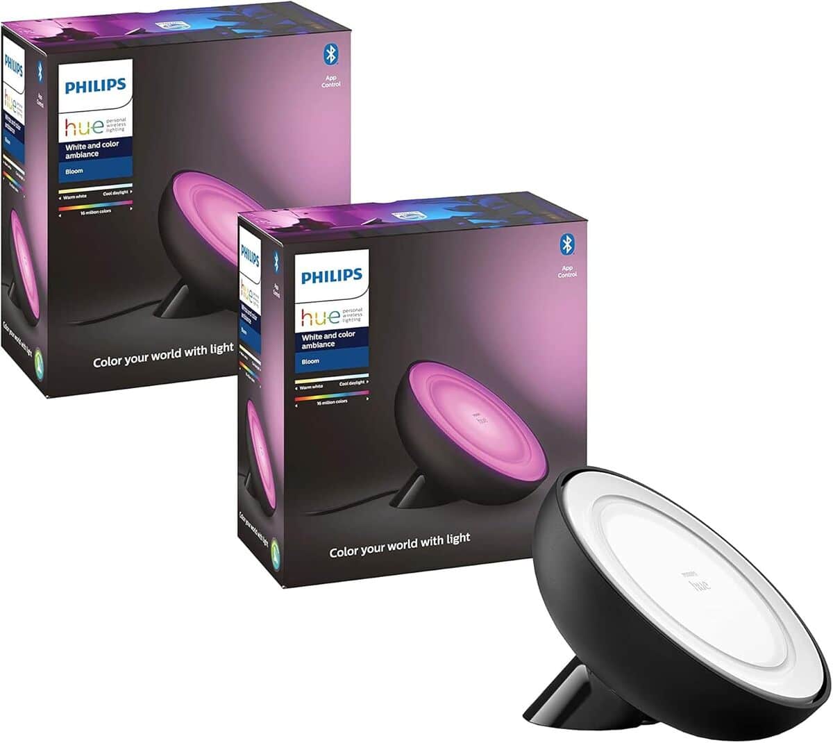 Test : pack double Philips Hue Bloom Gen4 noir