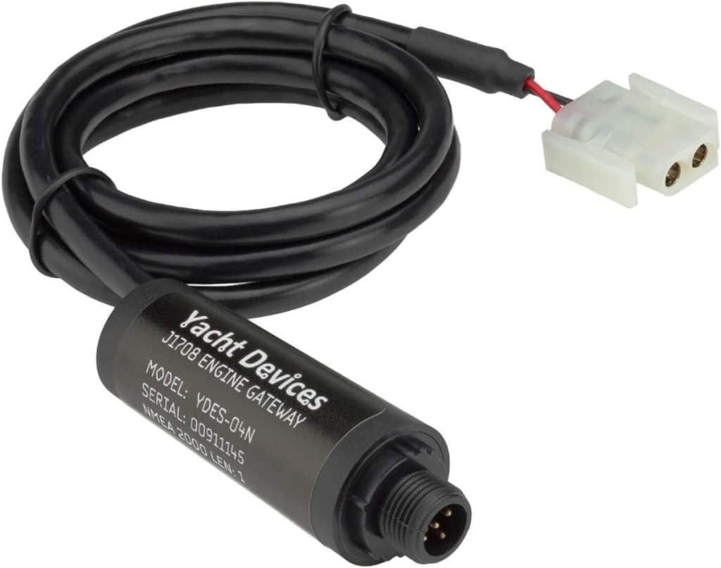 Test passerelle moteur YDES-04N : j1708 à NMEA-2025