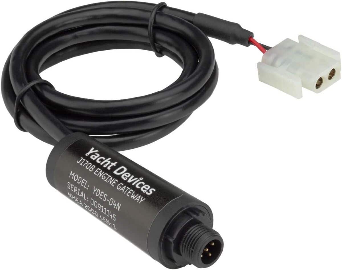 Test passerelle moteur YDES-04N : j1708 à NMEA-2025