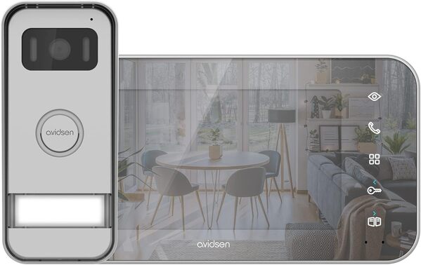 Avidsen - Visiophone couleur 2 fils 7 pouces éco-conçu double commande effet miroir Maya - Avidsen - 112291