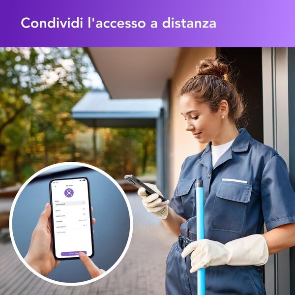 Passerelle/Hub câblé WAFERLOCK R400 - Compatible avec Le Cylindre de Serrure Intelligente Zigbee C760, contrôle à Distance Facile Via l'application WAFERKEY, Connexion câblée fiable