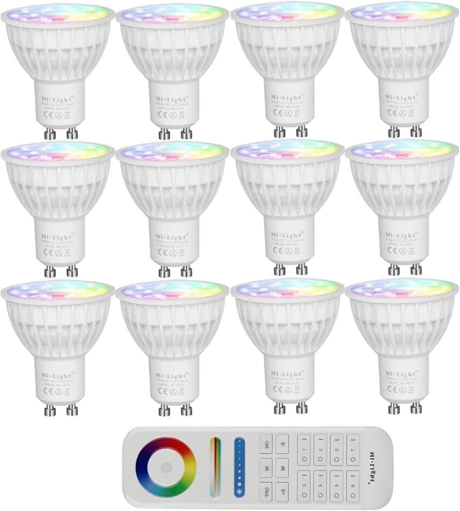 Test des ampoules LED RGB+CCT LIGHTEU 4W avec télécommande sans fil