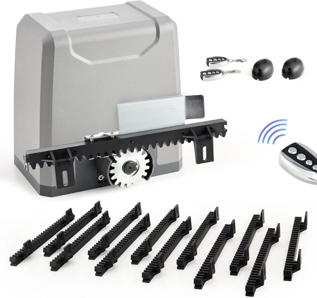 Test : motorisation CO-Z 550W pour portail coulissant