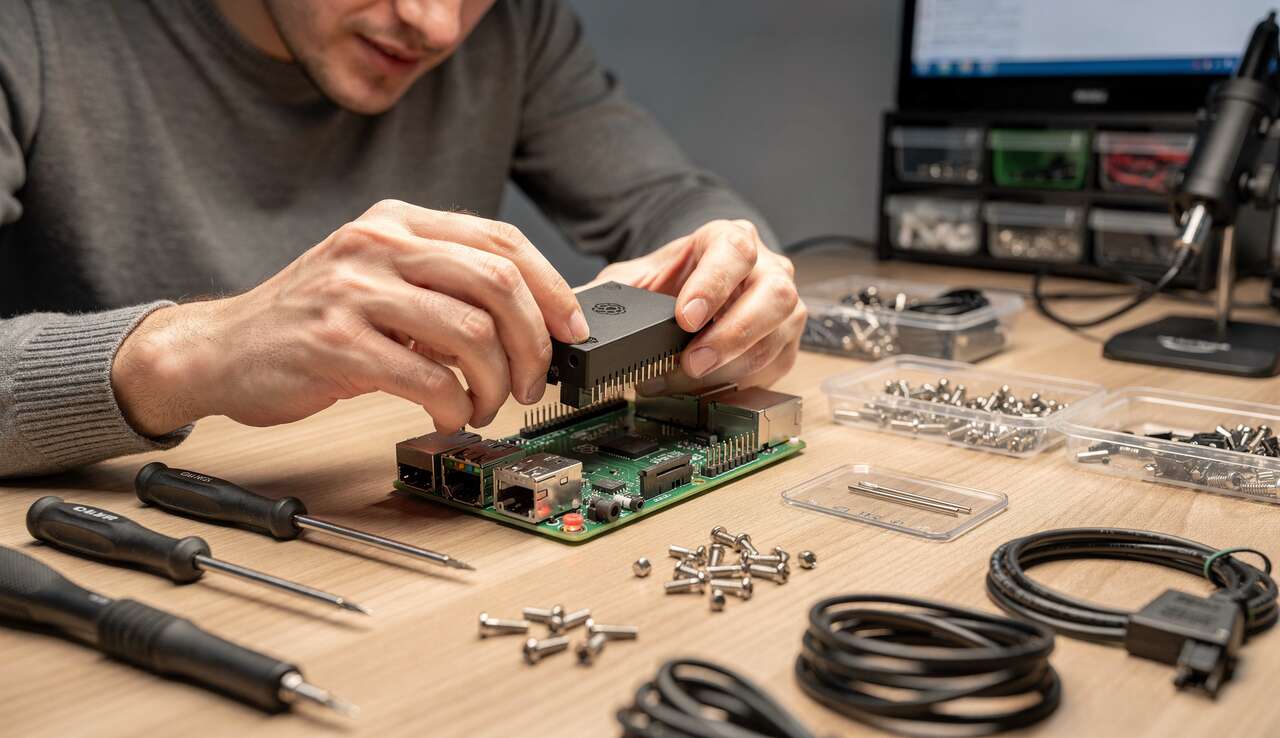 Installer le PiDrive : le disque dur officiel Raspberry Pi