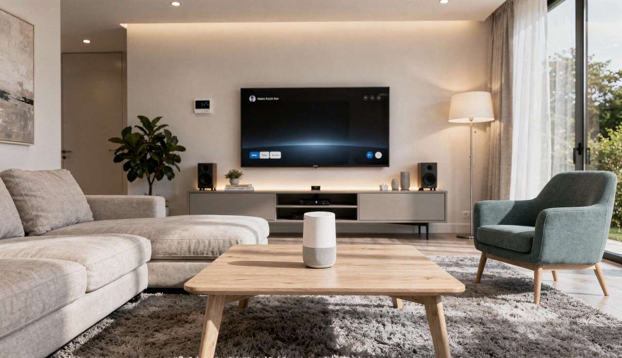 La commande vocale avec google home