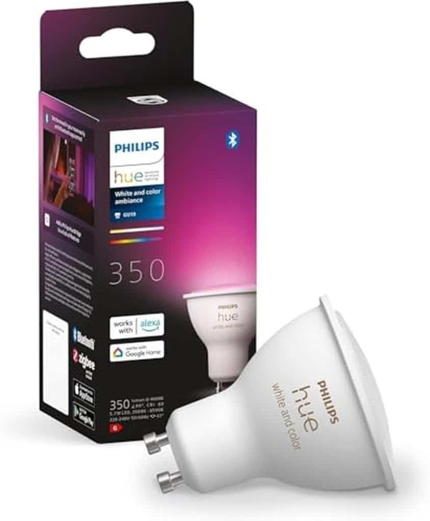 Test : ampoules Philips Hue GU10 connectées 400 lumens