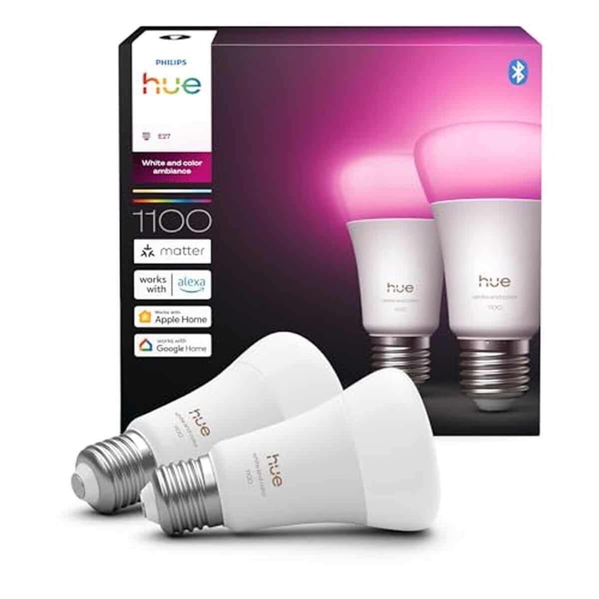 Test de l'ampoule connectée Philips Hue A60 : performance et polyvalence