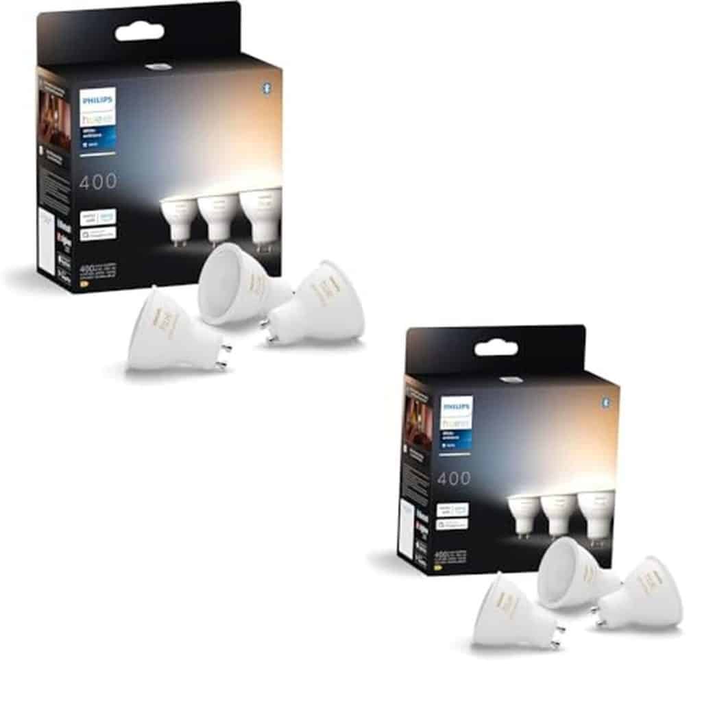 Test du lot d'ampoules Philips Hue GU10 : lumière blanche à contrôle Bluetooth