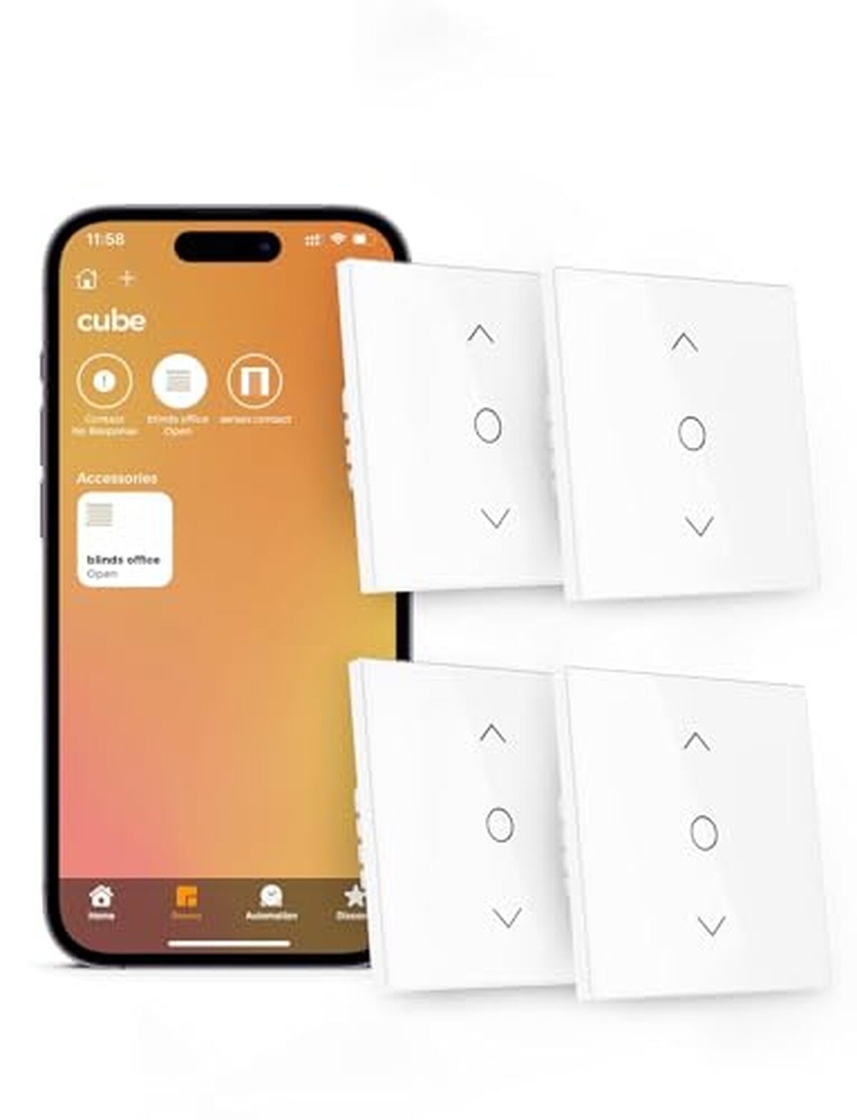 Test : interrupteur volet roulant connecté WiFi - compatibilité HomeKit, alexa et Google Home