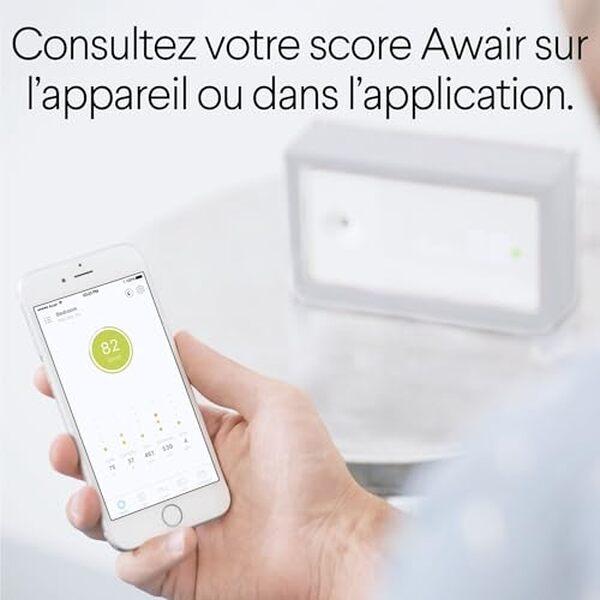 Découvrez une analyse précise de la qualité de l'air avec l'awair element : évaluation complète pour un environnement sain et sécurisé.