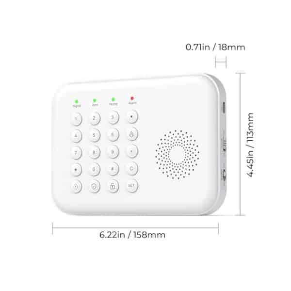Découvrez notre test complet de l'alarme maison WiFi sans fil 8 pcs et renforcez la sécurité de votre domicile sans abonnement mensuel. Profitez d'une protection optimale avec ce système fiable et abordable.