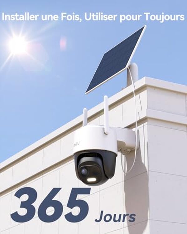 Découvrez notre analyse détaillée de la caméra Imou 2K solaire PTZ 360° pour extérieur. Performance, innovation et sécurité au rendez-vous.
