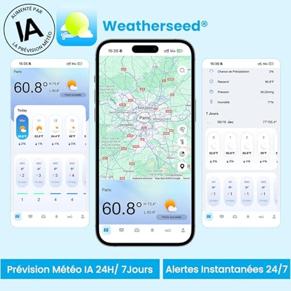 Découvrez notre analyse approfondie de la Sainlogic SA6 Plus, station météo intelligente avec prévisions IA et alertes personnalisées via application. Améliorez votre expérience météo quotidienne grâce à cette technologie innovante
