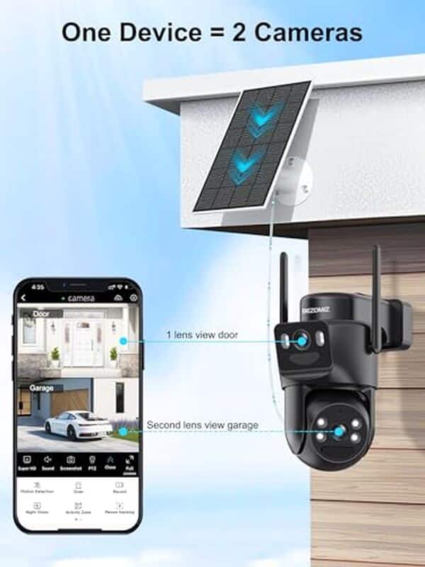 Découvrez notre test complet de la caméra de surveillance extérieure 8MP avec panneau solaire : fonctionnalités, installation et performance pour une sécurité renforcée et autonome.