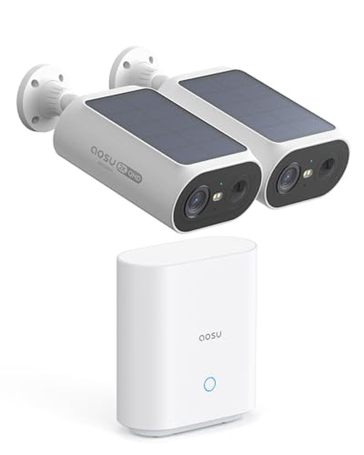 Test : caméra AOSU 2K extérieure solaire sans fil