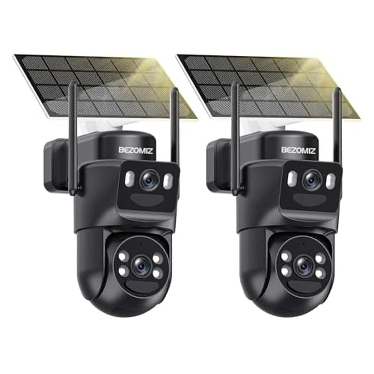 Test : caméra de surveillance extérieure 8MP avec panneau solaire