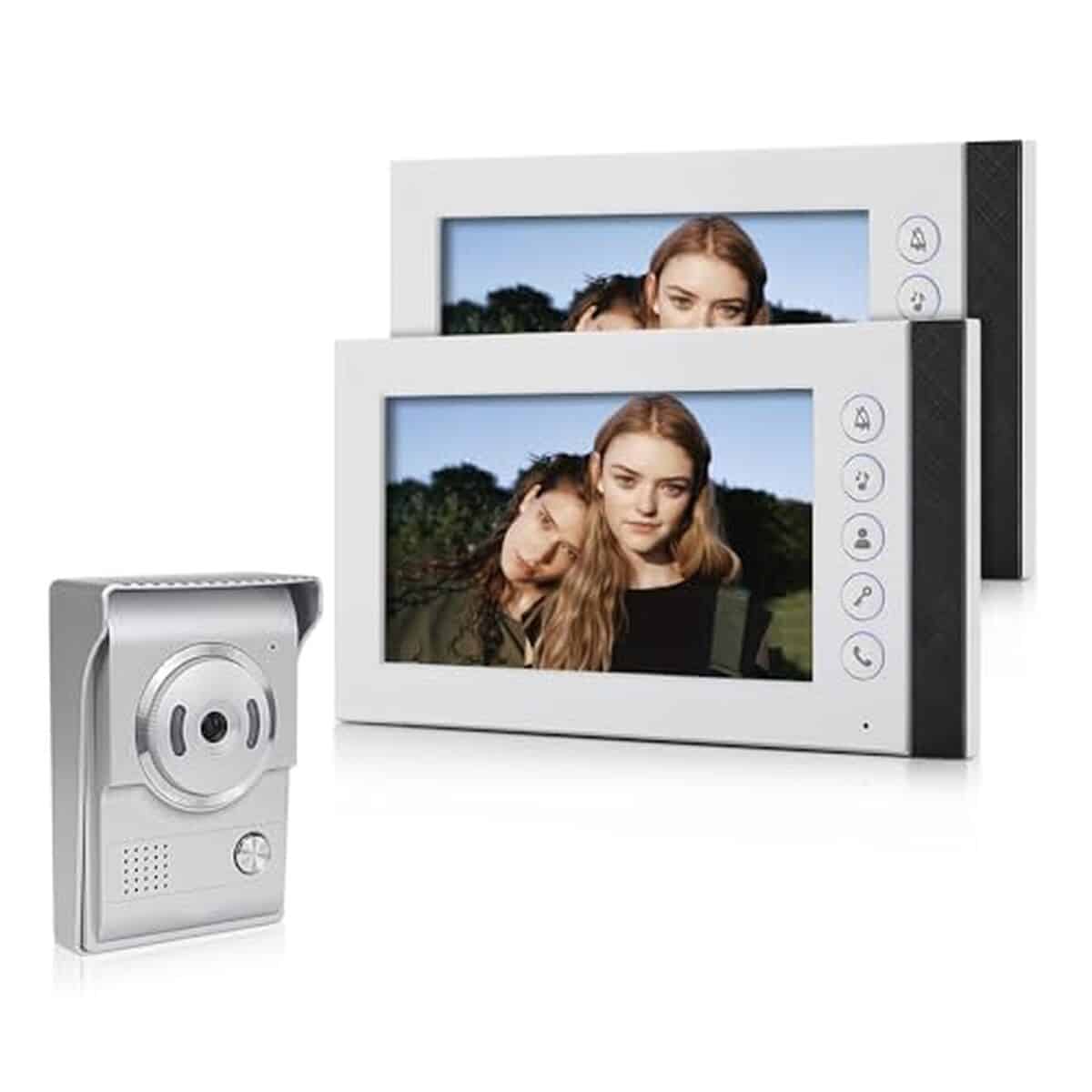 Test du système interphone QttyElok avec caméra 90° et audio bidirectionnel