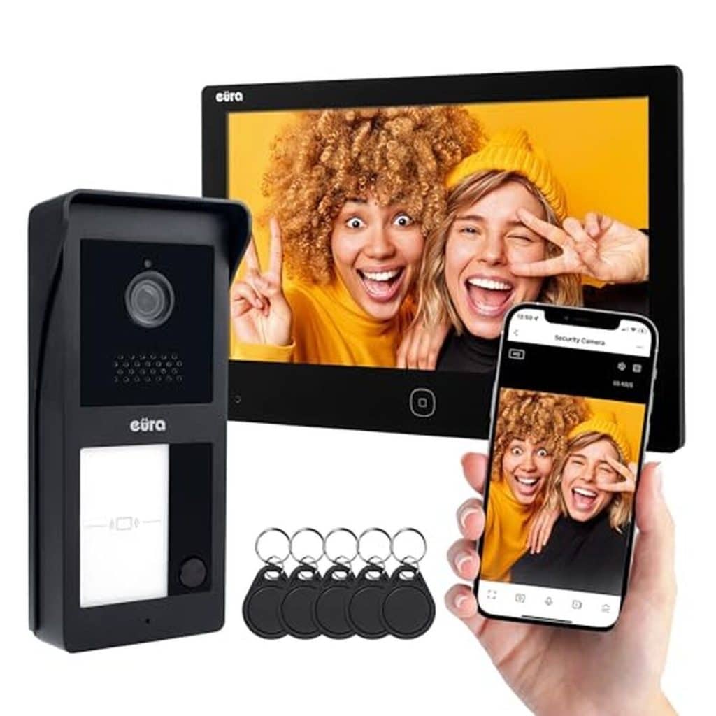 Test : interphone vidéo eura vdp-49a3-2ty, performance wi-fi et fonctionnalités avancées