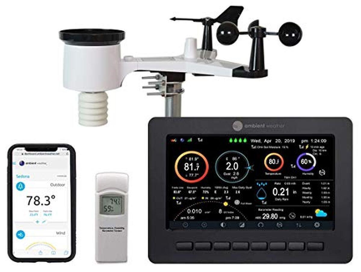 Test : station météo intelligente WS-2026 connectée WiFi
