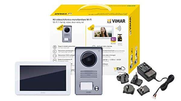 Découvrez le vidéophone Vimar K40945 : élégance, fonctionnalité et connectivité pour une sécurité renforcée.