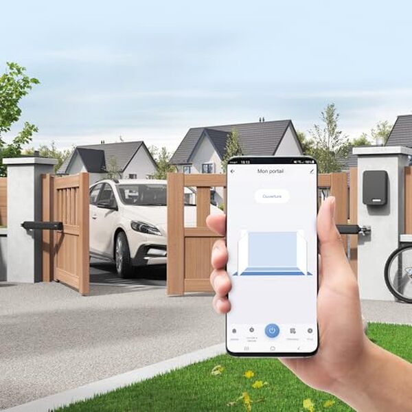 Découvrez notre test approfondi du mécanisme Avidsen Teha Connect pour portails jusqu'à 3, 5 m et 300 kg, avec détails techniques et performances à l'appui