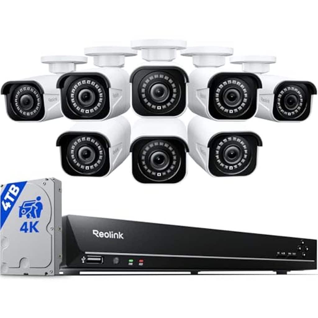 Test : caméra Reolink RLK16-800B8 4K 16CH complète