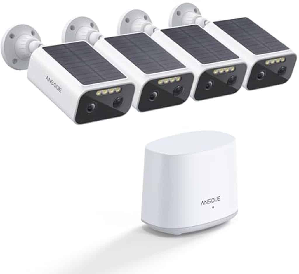 Test de la caméra de surveillance solaire Ansque 2K 3MP : autonomie et détection avancée