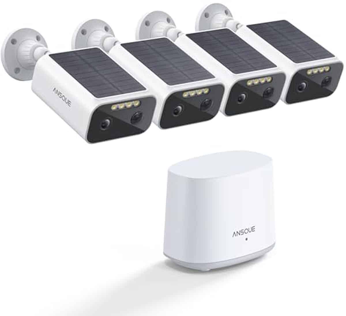 Test de la caméra de surveillance solaire Ansque 2K 3MP : autonomie et détection avancée