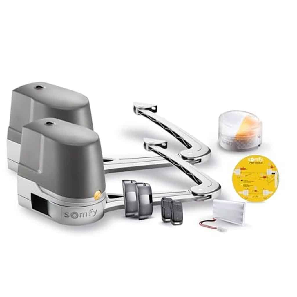 Test de la motorisation evolvia star somfy : performance pour portails battants 2m