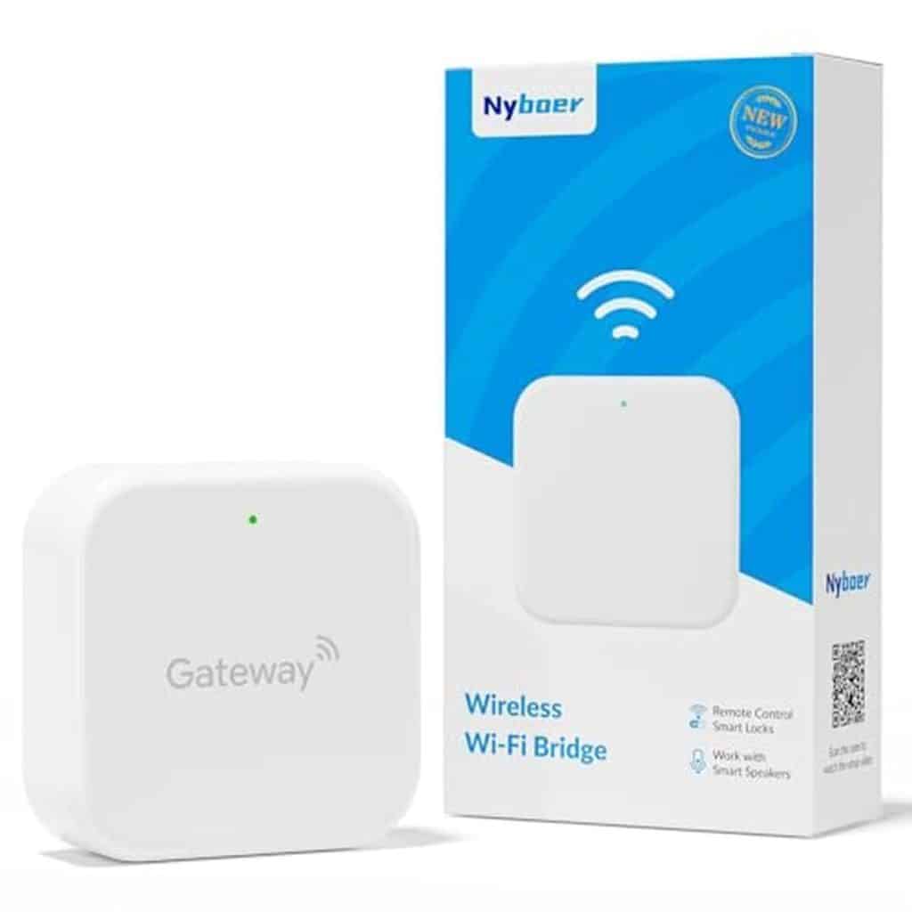 Test de la passerelle wi-fi smart empreinte digitale nyboer avec contrôle vocal alexa