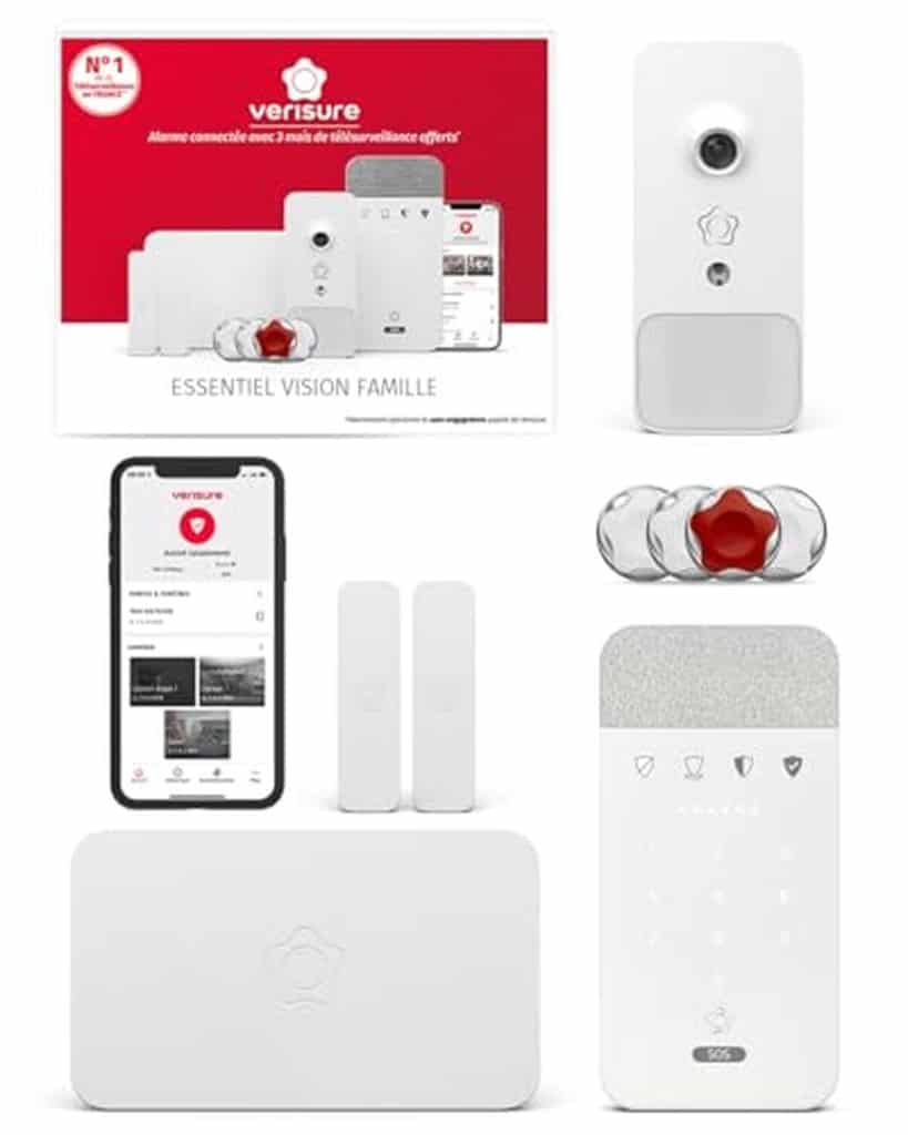 Test de l'alarme connectée Verisure M : sécurité sans fil à 9 pièces