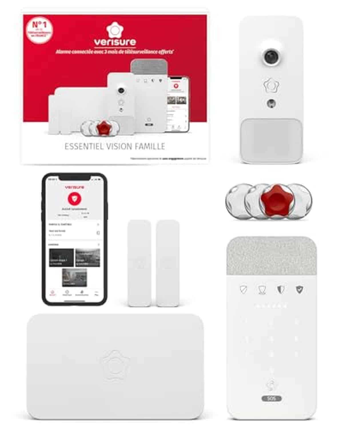 Test de l'alarme connectée Verisure M : sécurité sans fil à 9 pièces