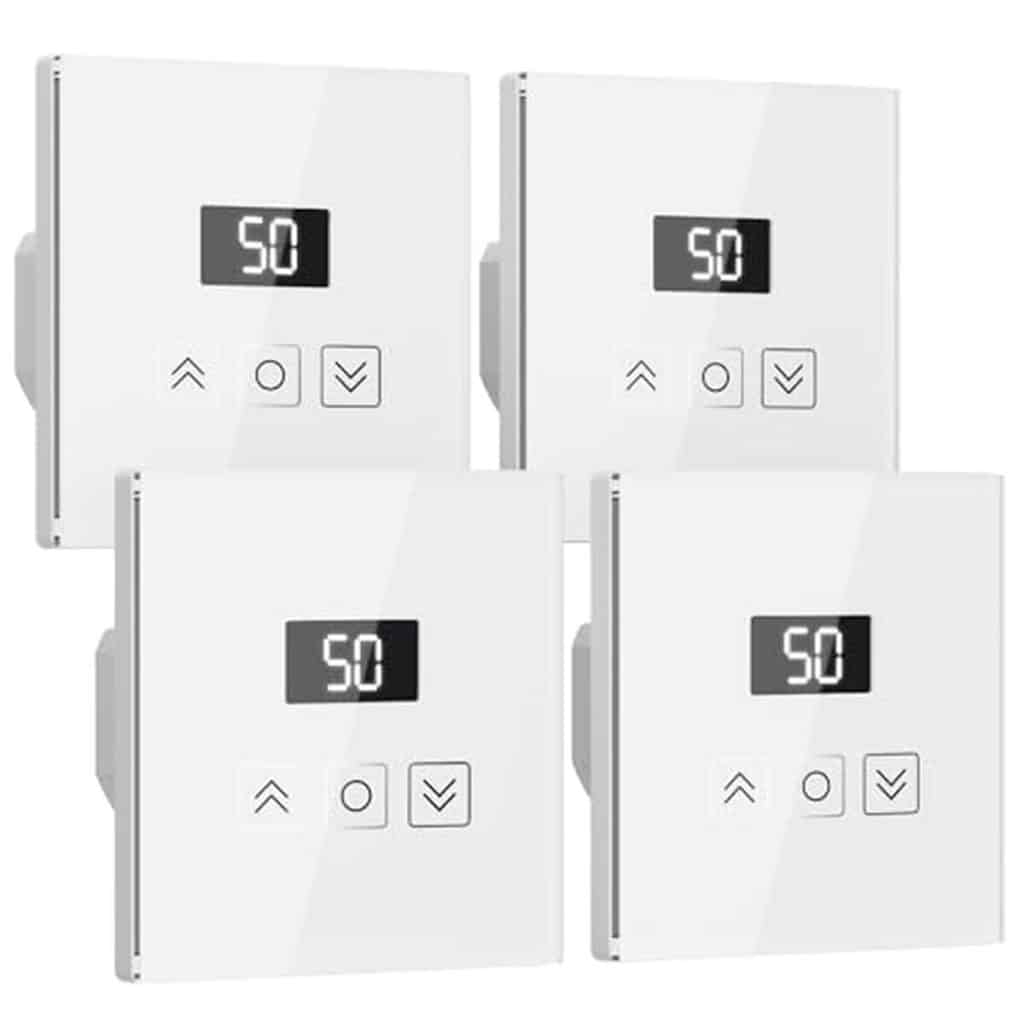 Test de l'interrupteur connecté tallifun avec écran lcd pour volets roulants