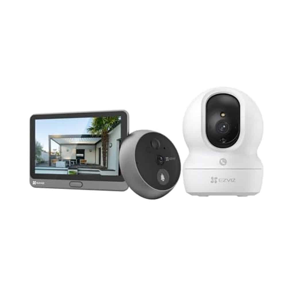 Test du kit EZVIZ CP4 : visiophone connecté et caméra de surveillance