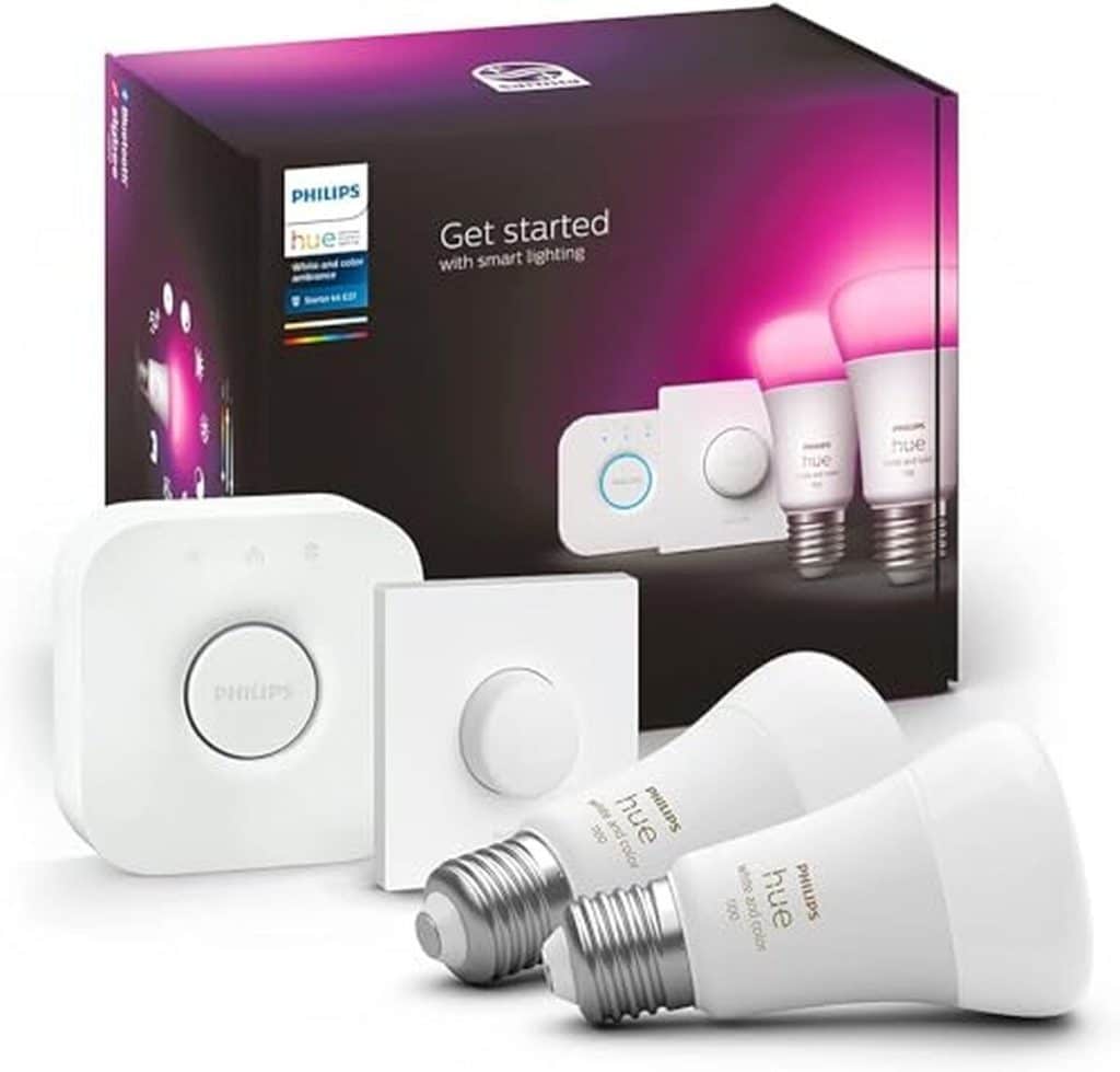 Test du kit philips hue : éclairage connecté polyvalent