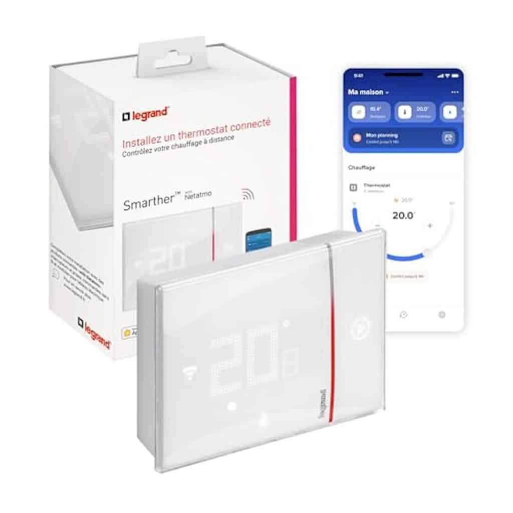 Test du thermostat Legrand Smarther : confort et contrôle à distance